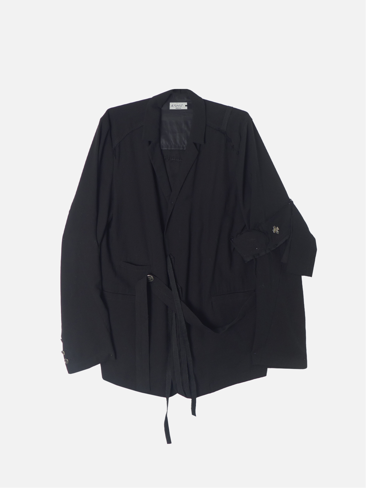 AESYNCTX - BRASSARD SUIT JACKET (BLACK)