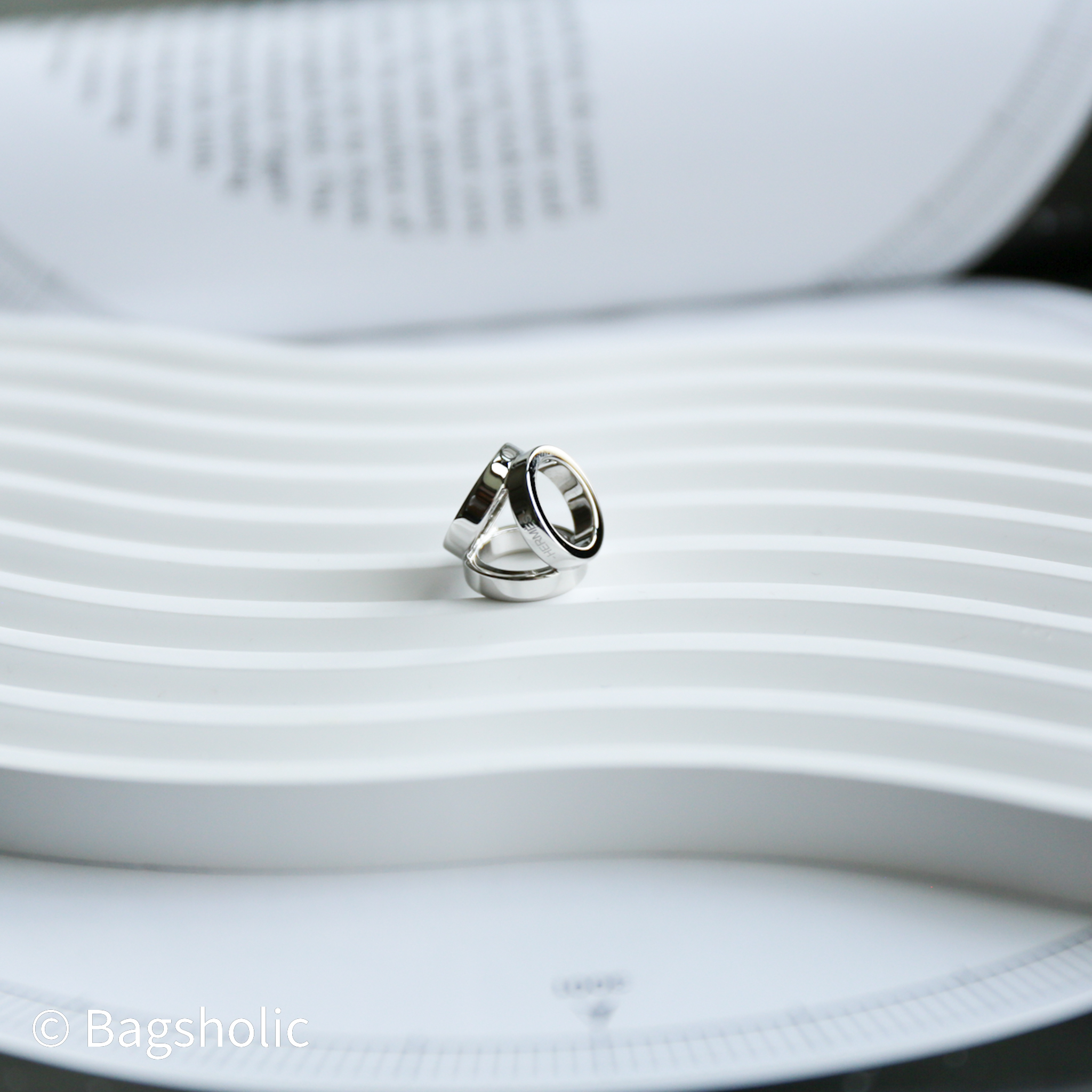 Hermes Mini Trio Twilly ring