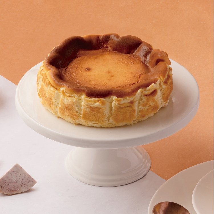 【母親節免運特惠組合】芋泥巴斯克乳酪蛋糕+吉士蛋糕【冷凍】
