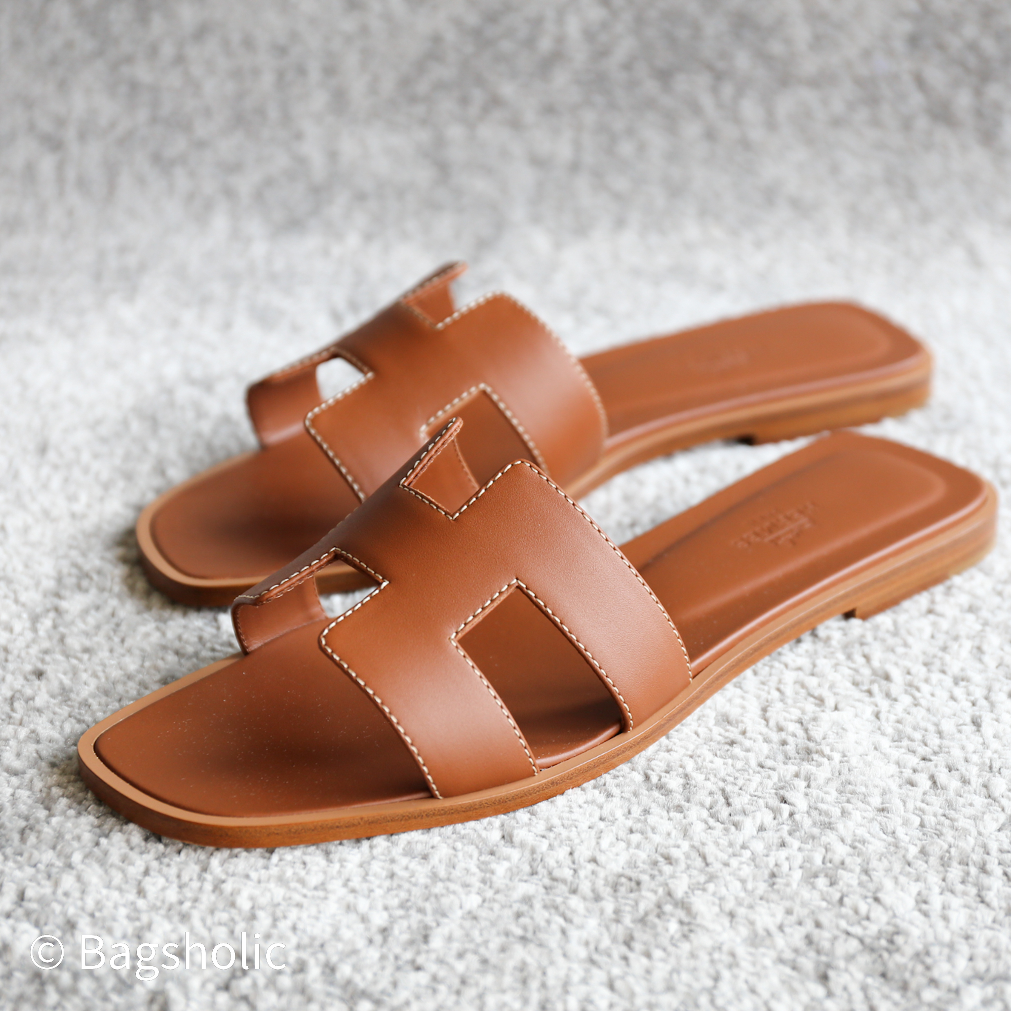 Hermes Oran Sandal gold