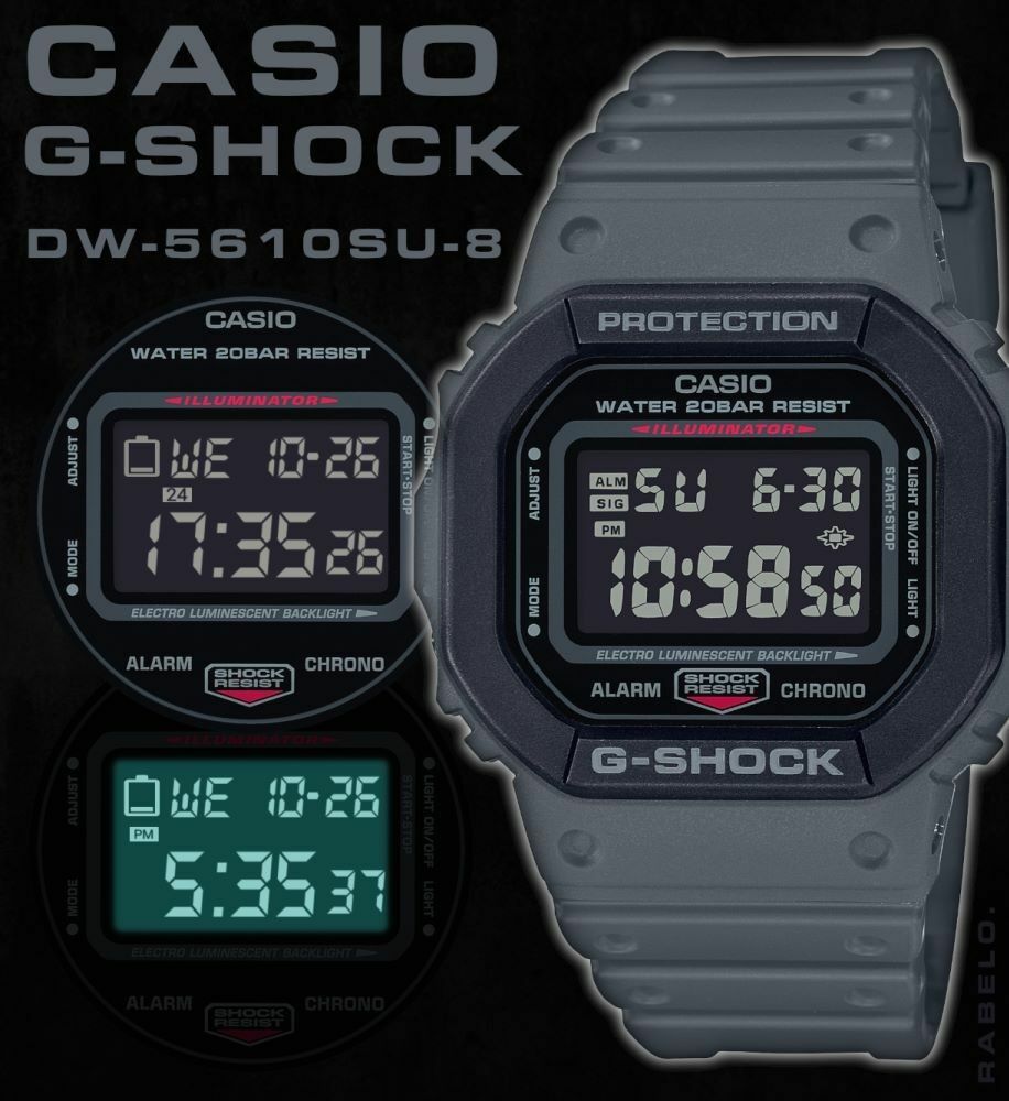 Casio G-Shock DW-5610SU-8 手錶 (香港行貨)