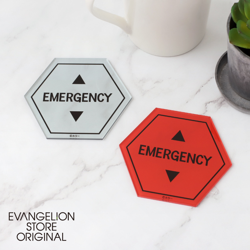 Evastore 預訂 EVA STOREオリジナル アクリルコースター/EMERGENCYセット