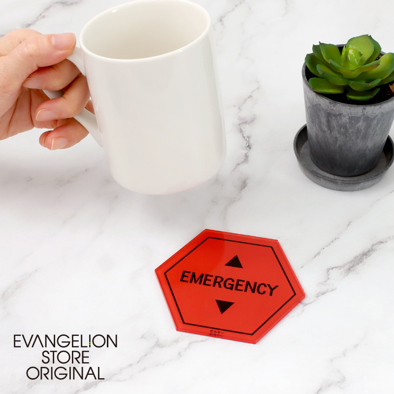 Evastore 預訂 EVA STOREオリジナル アクリルコースター/EMERGENCYセット