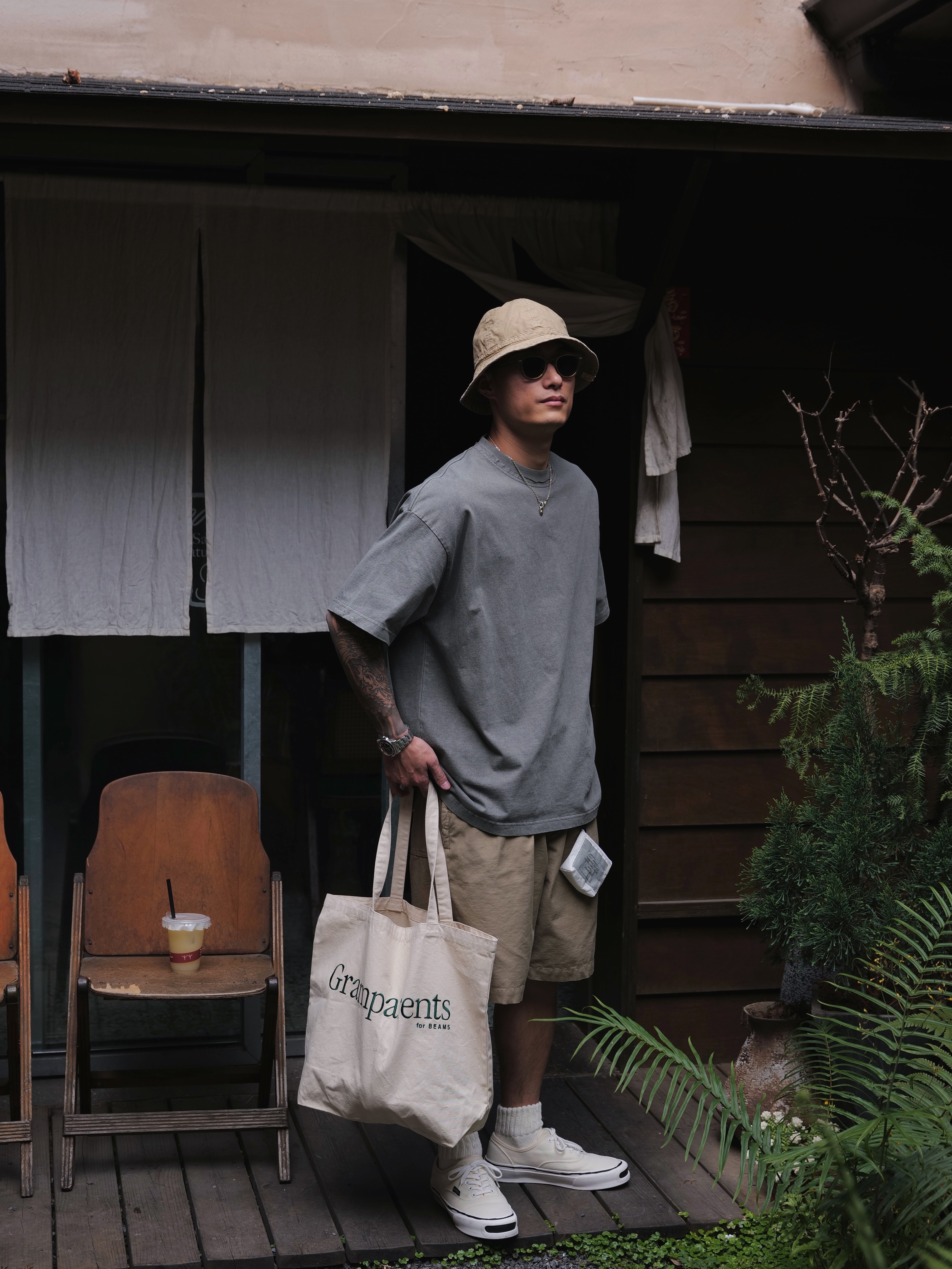 #預購 UNBENT 24SS 做舊破壞 水洗刺繡 短T 三色