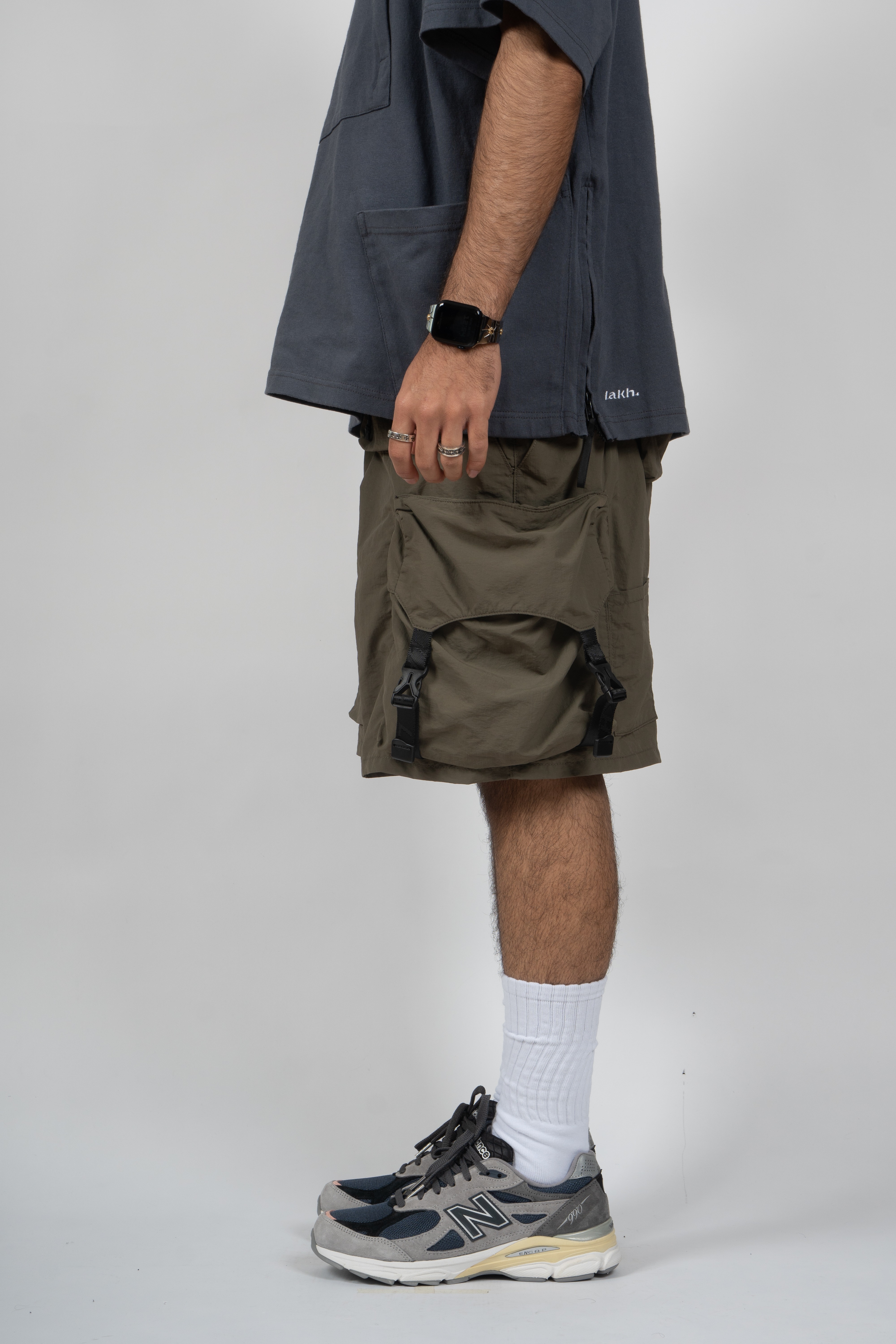 パンツ LAKH supply Jenga Cargo Shorts Tree Pattern Jenga Twelve Pocket Cargo Shorts – LAKH