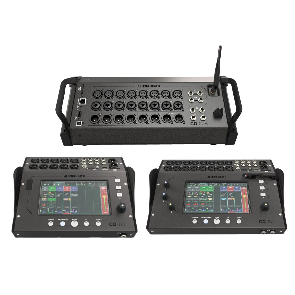 Allen & Heath Allen & Heath / CQ系列 數位混音器(CQ12T/CQ18T/CQ20B)