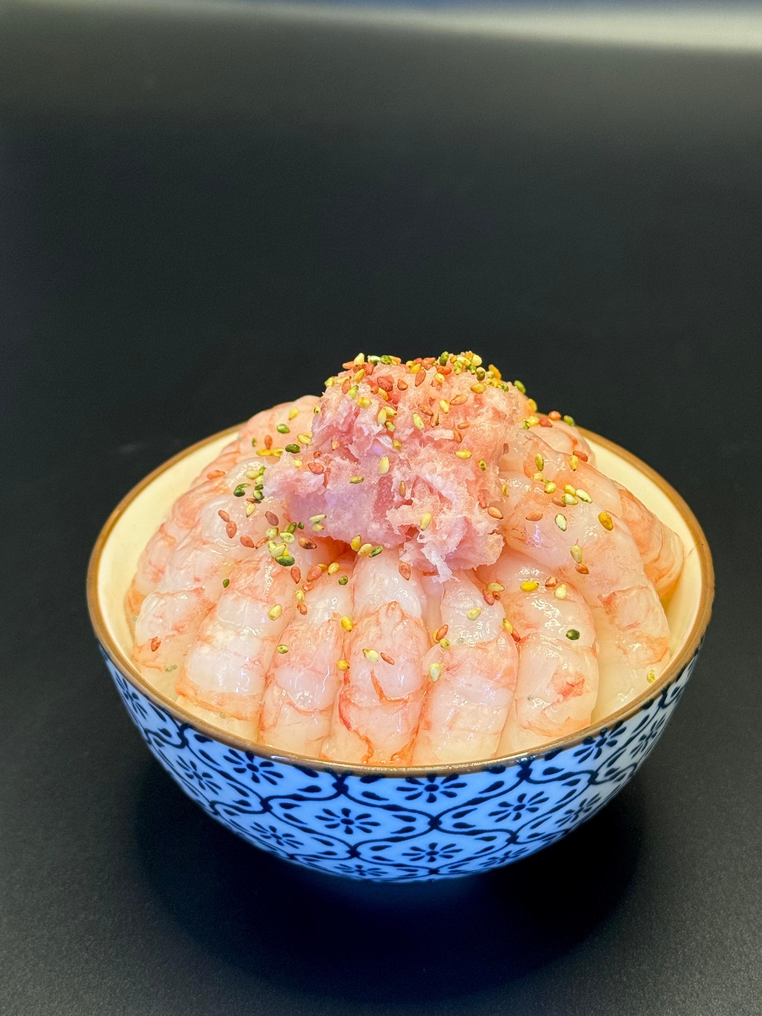 甜蝦丼(一人份量)