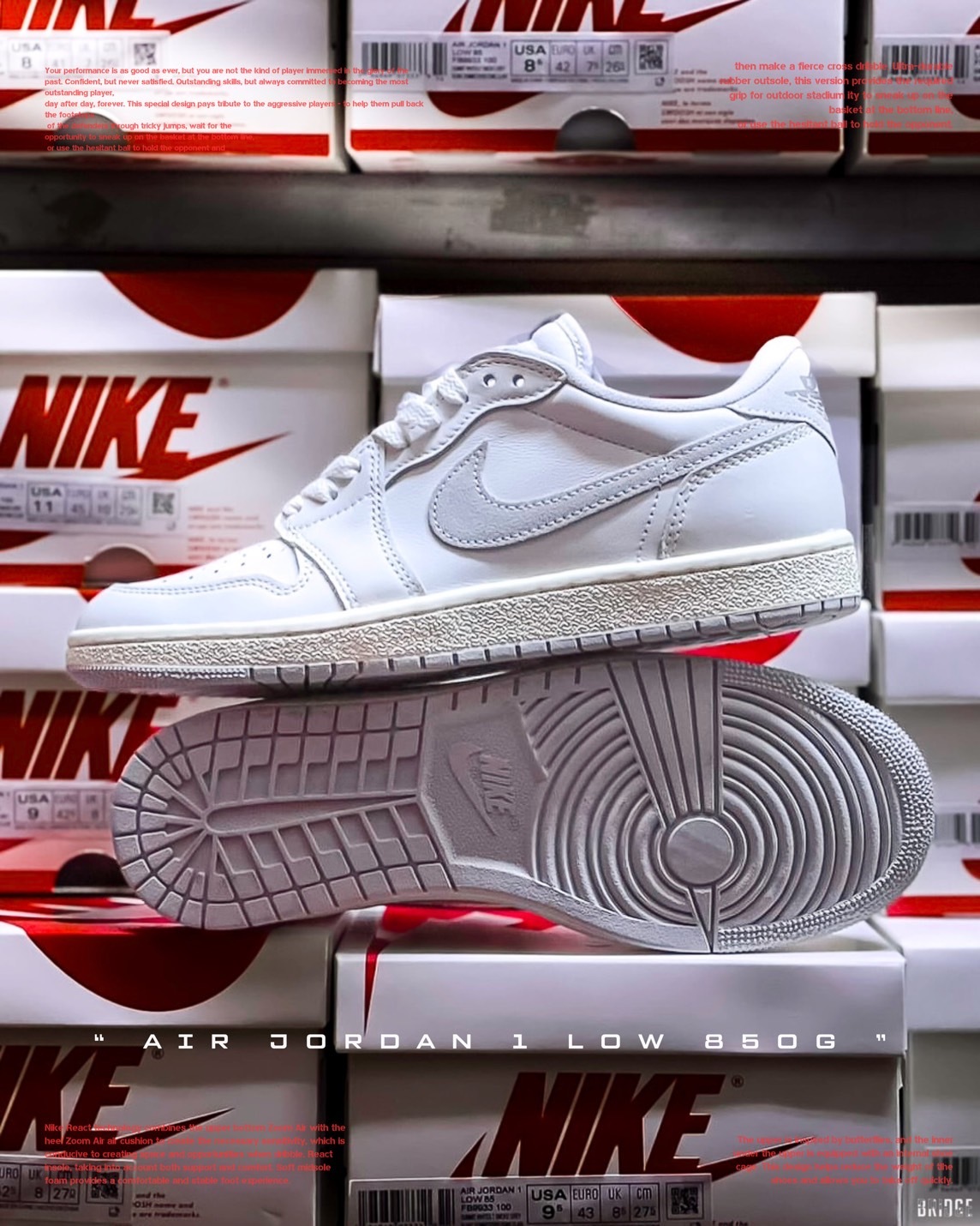 AJ1 85OG 『 頂級質感白灰 』