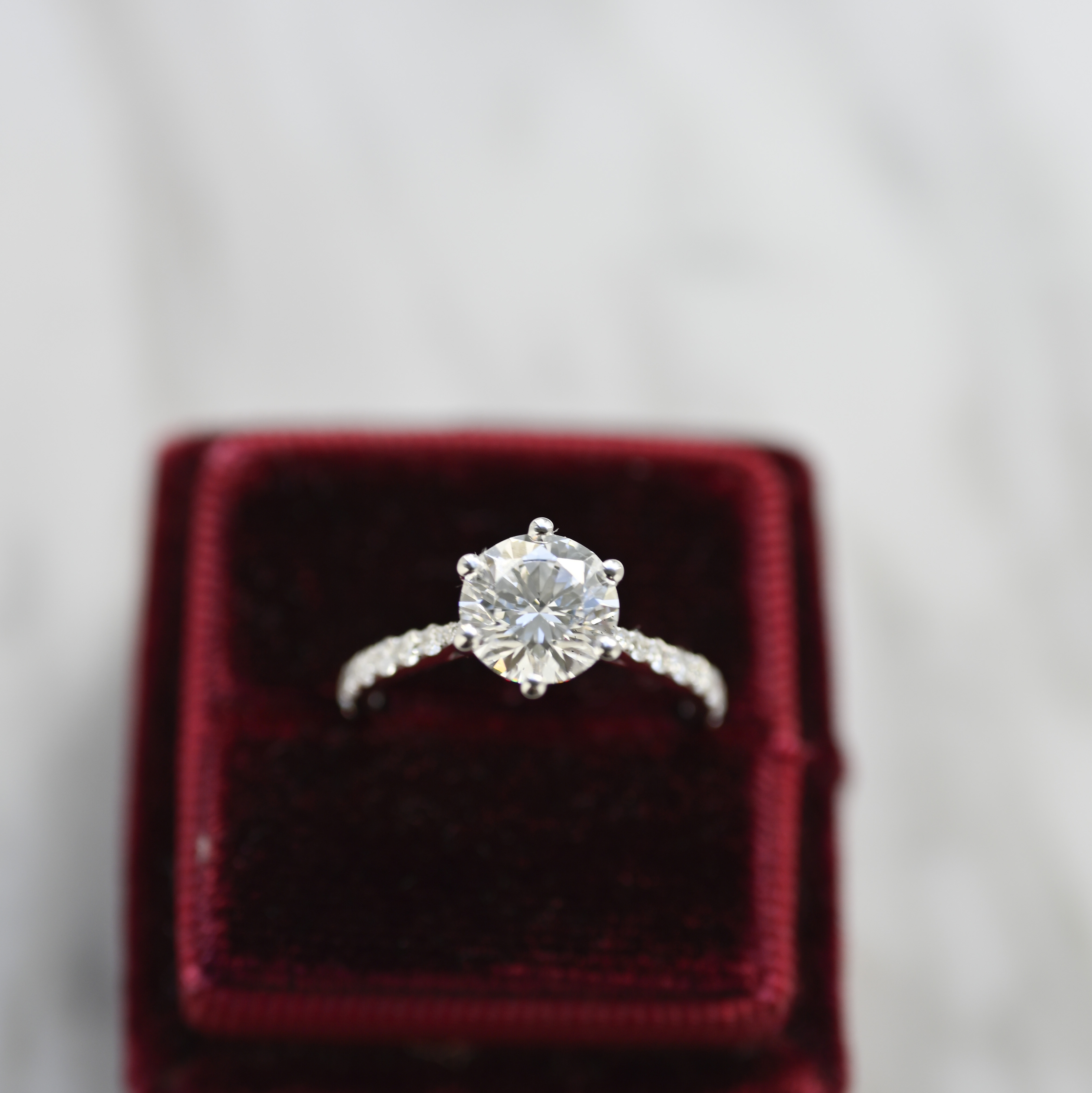 18K 1.5ct Diamond Ring Setting