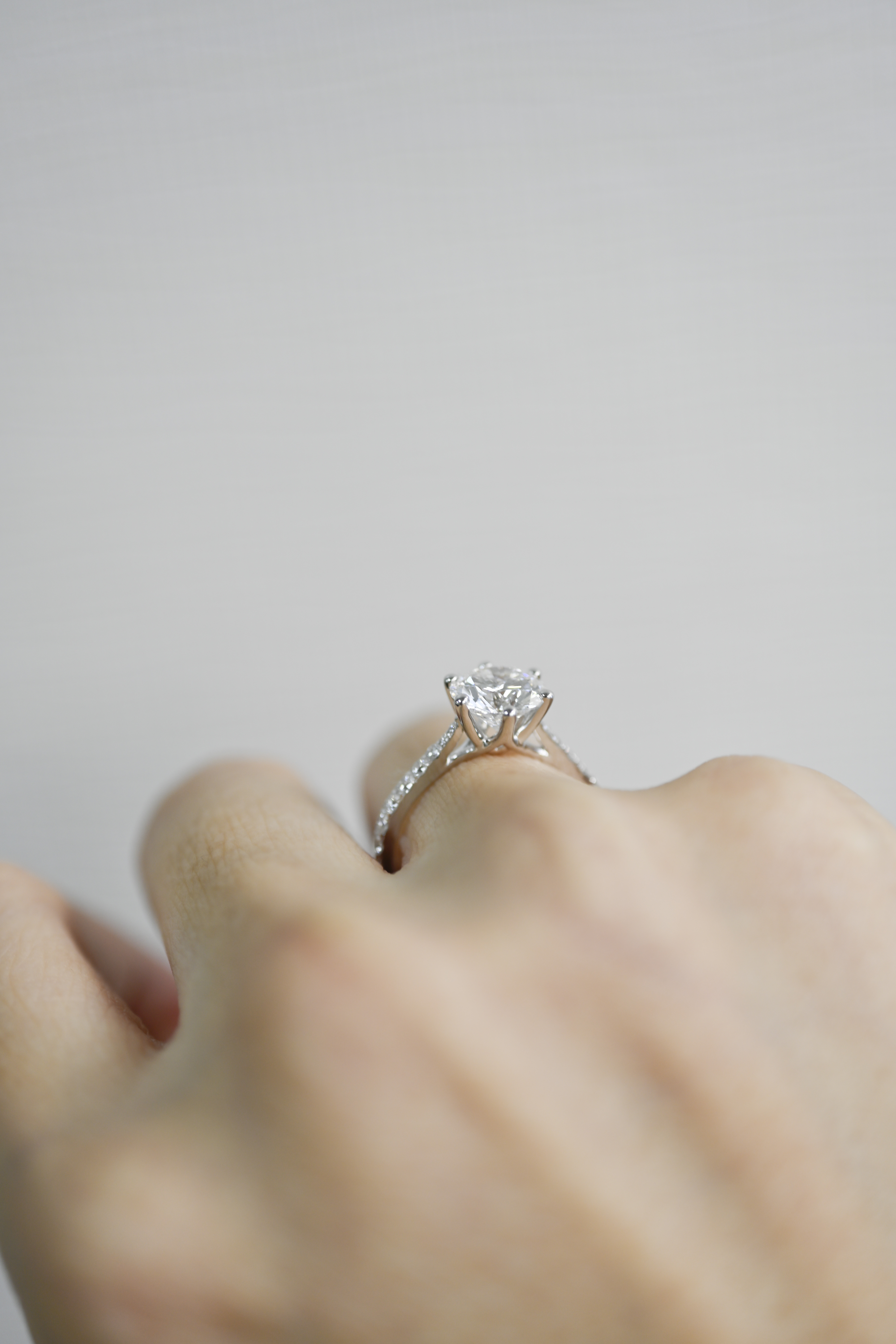 18K 1.5ct Diamond Ring Setting