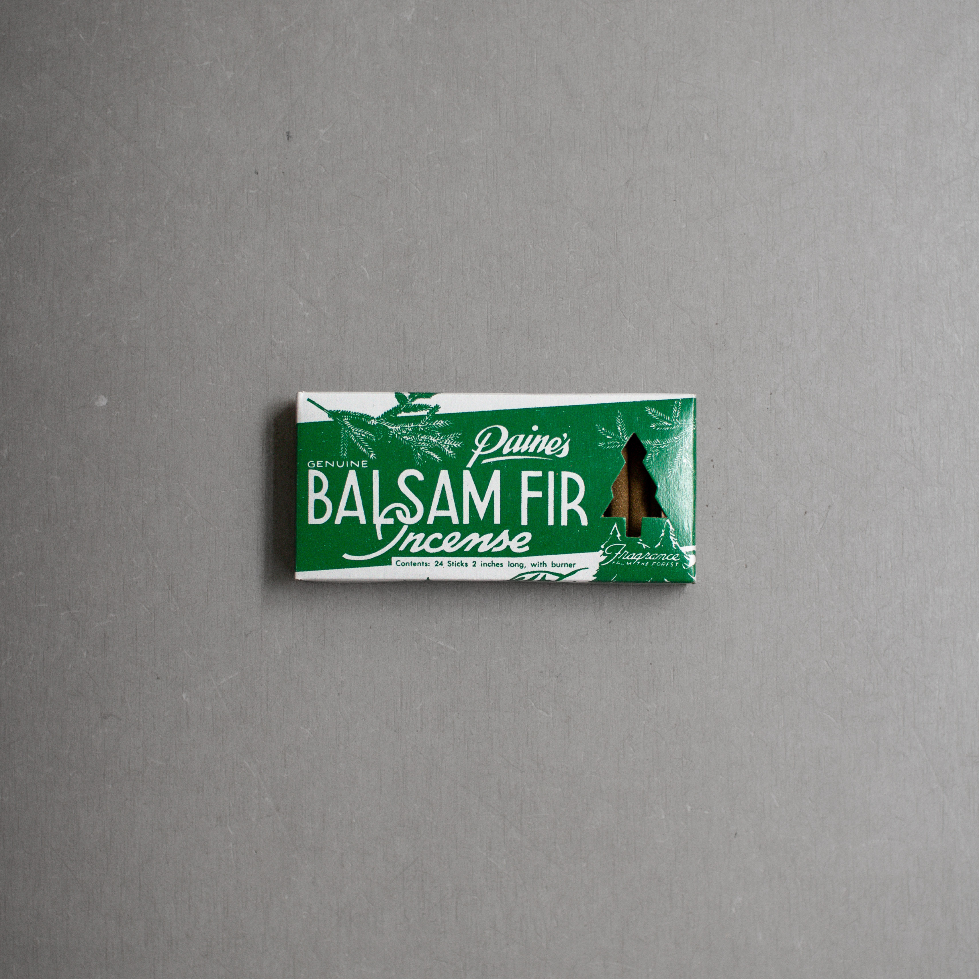 PAINE PRODUCTS BALSAM FIR INCENSE STICKS 美國製 冷杉 杉木 線香