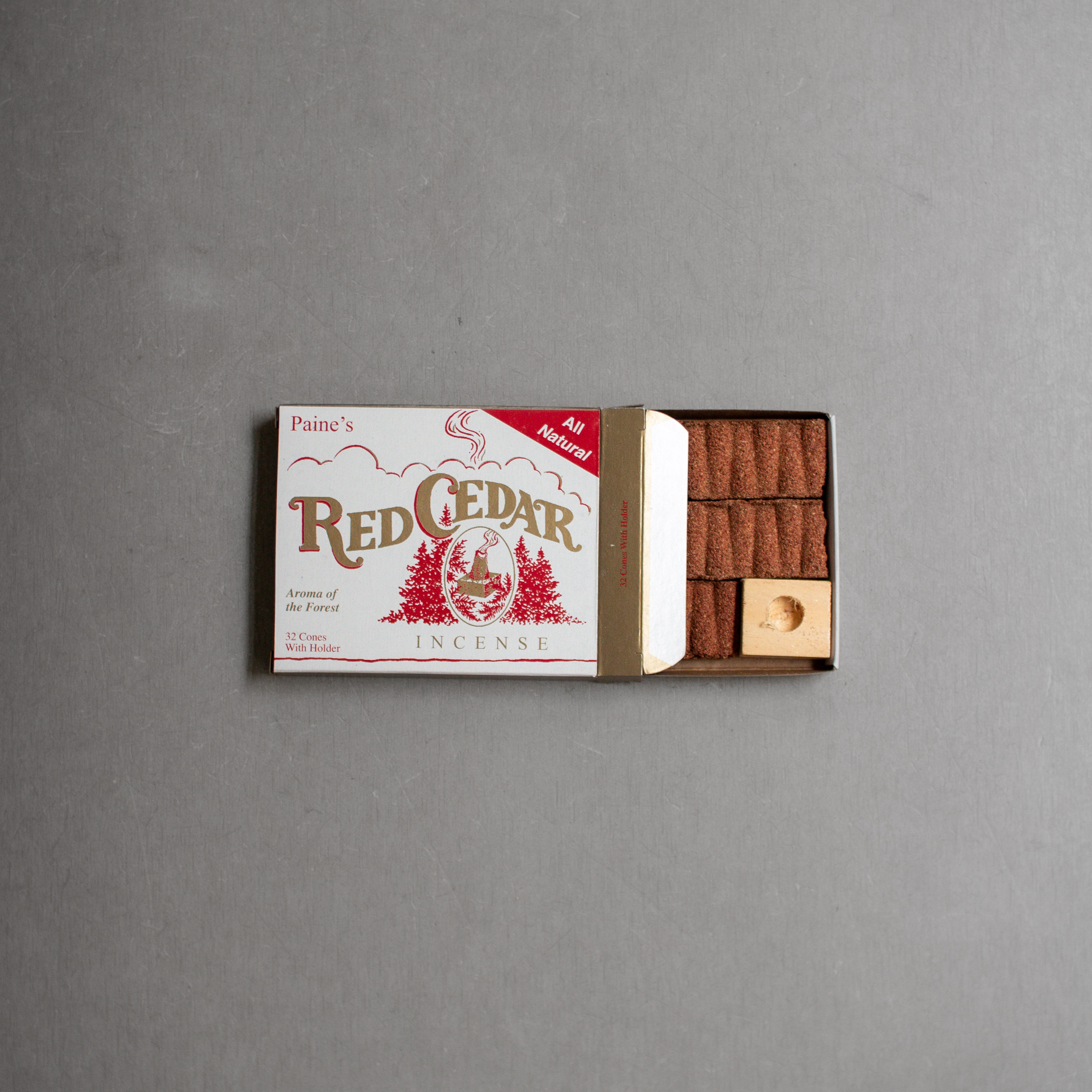 PAINE PRODUCTS RED CEDAR INCENSE CONES 美國製 側柏 柏木 香椎
