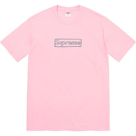 2021SS Supreme Kaws Chalk Box Logo Tee 短T