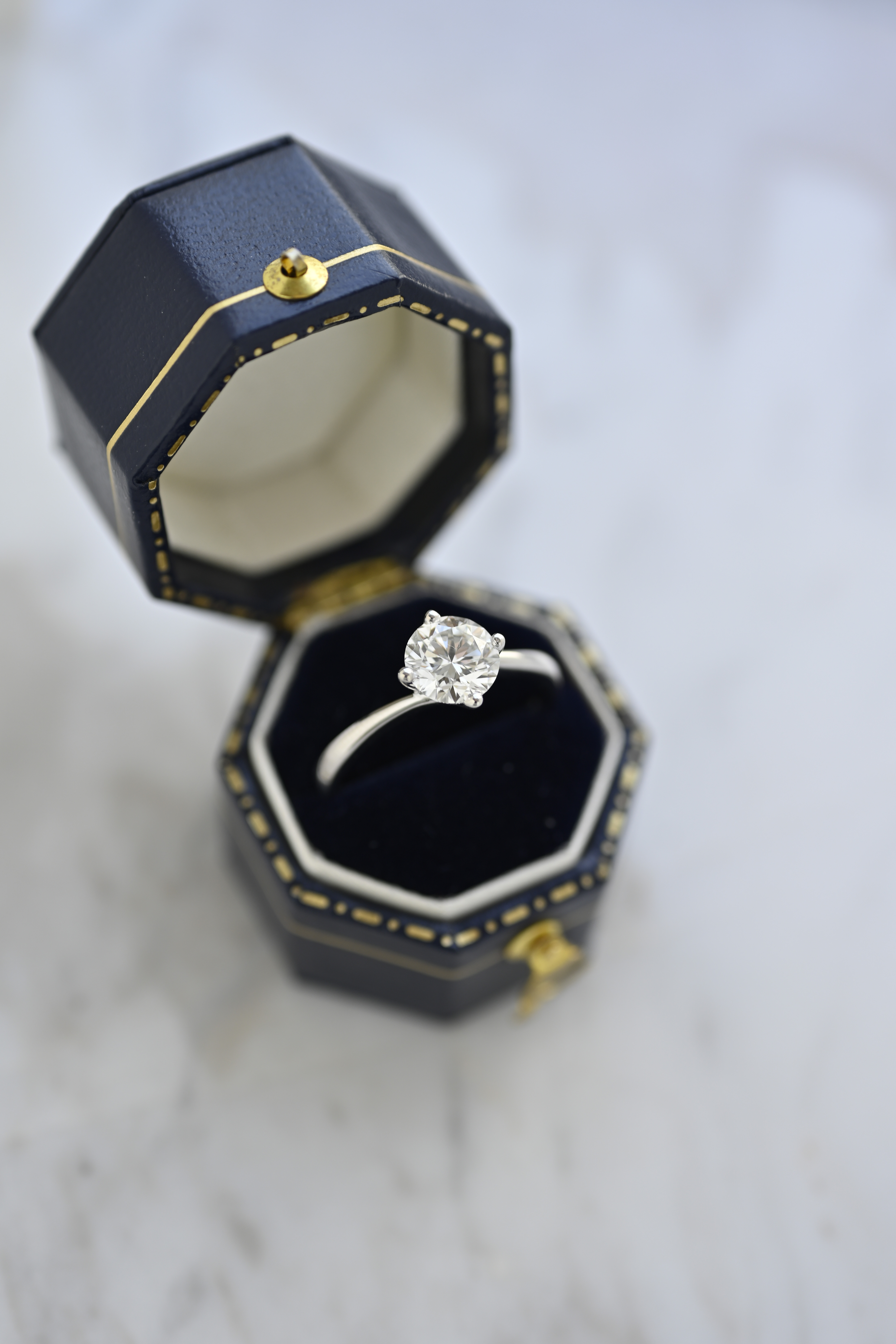 18K Micro Twist 1ct Diamond Ring Setting