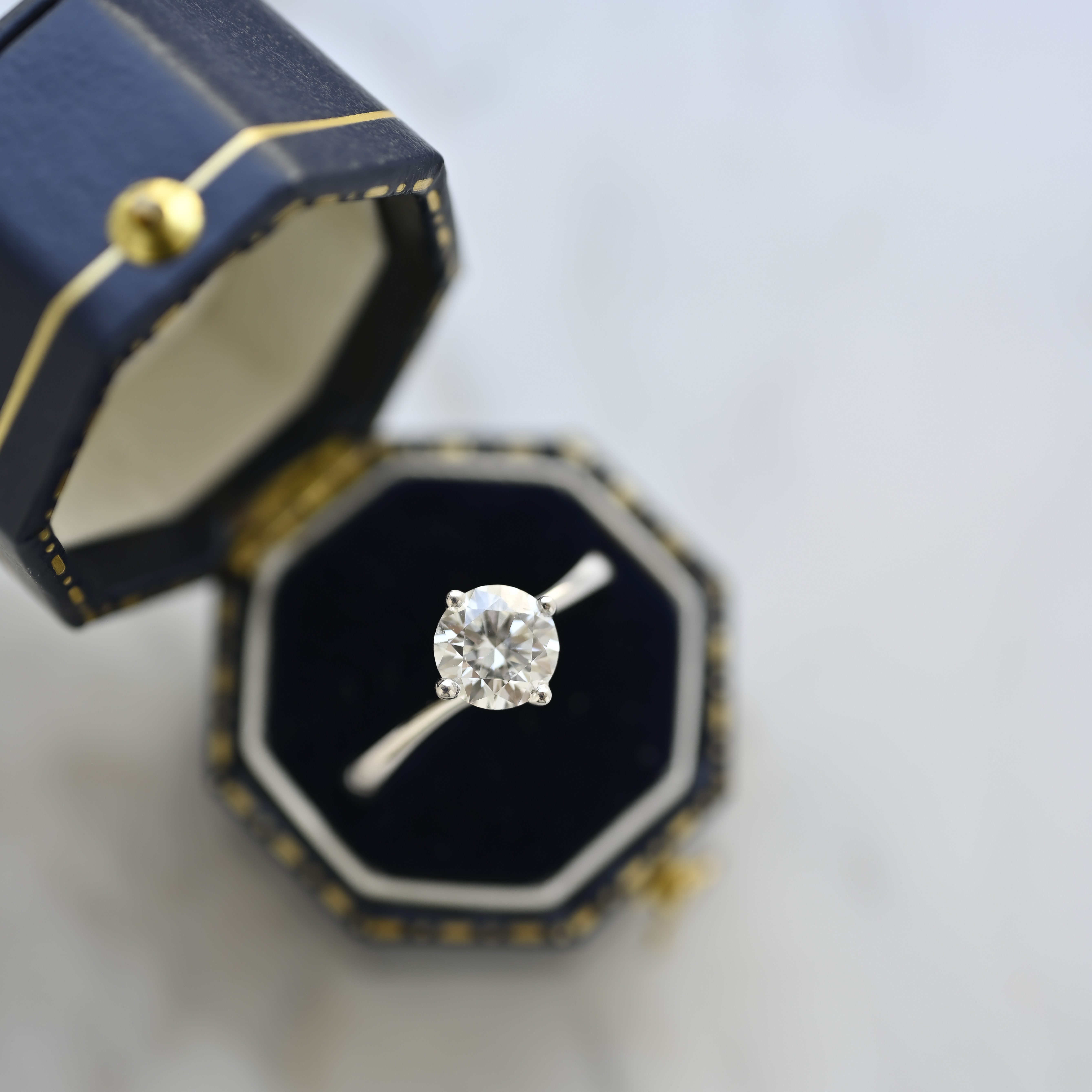 18K Micro Twist 1ct Diamond Ring Setting