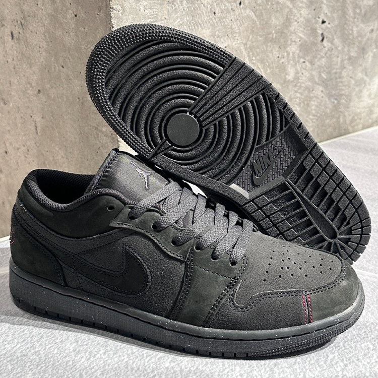NIKE AIR JORDAN 1 LOW SE CRAFT 黑霧 短麂皮 FD8635-001