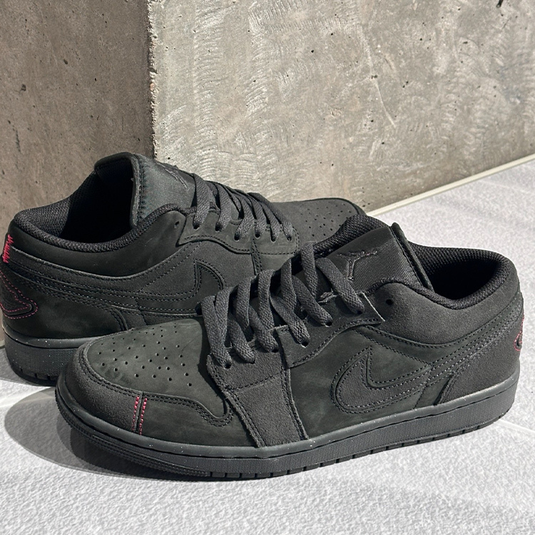 NIKE AIR JORDAN 1 LOW SE CRAFT 黑霧 短麂皮 FD8635-001