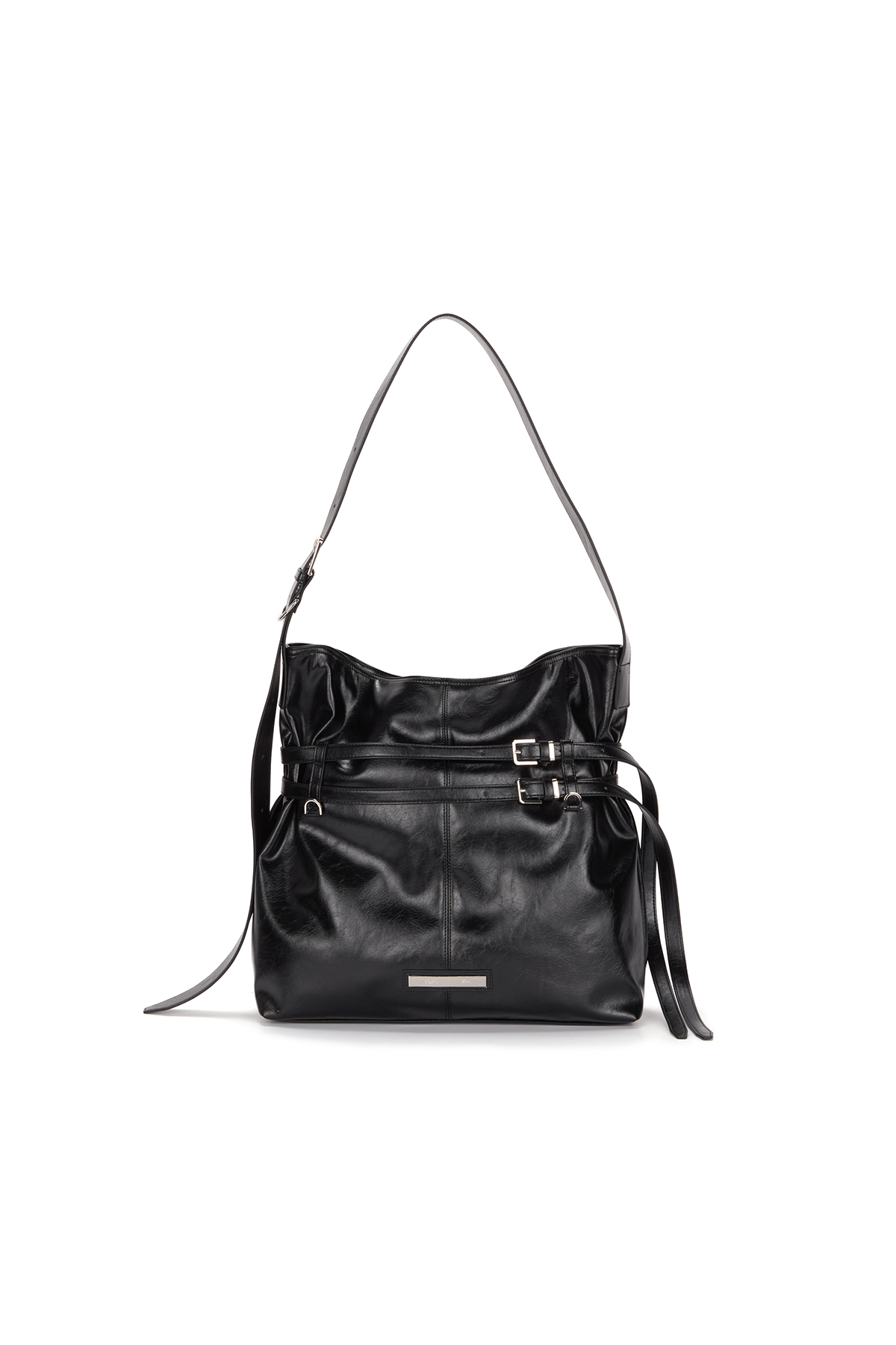 PRE-ORDER) MATIN KIM DOUBLE BELTED STRAP MINI BAG