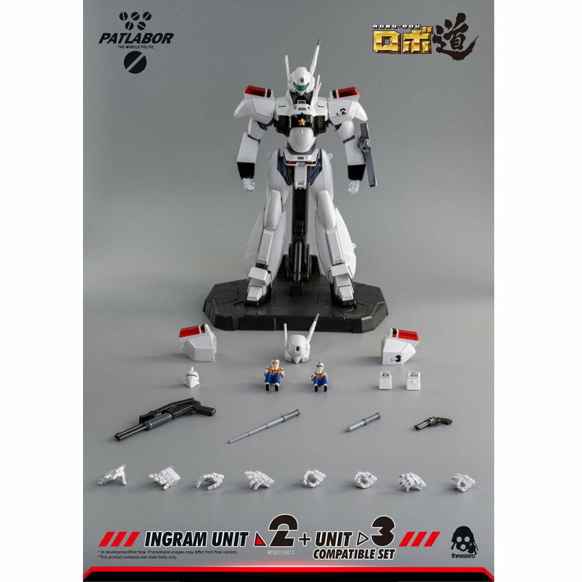 [訂金] Threezero : 《機動警察》ROBO-DOU 英格倫 2號機＋3號機兼容套裝