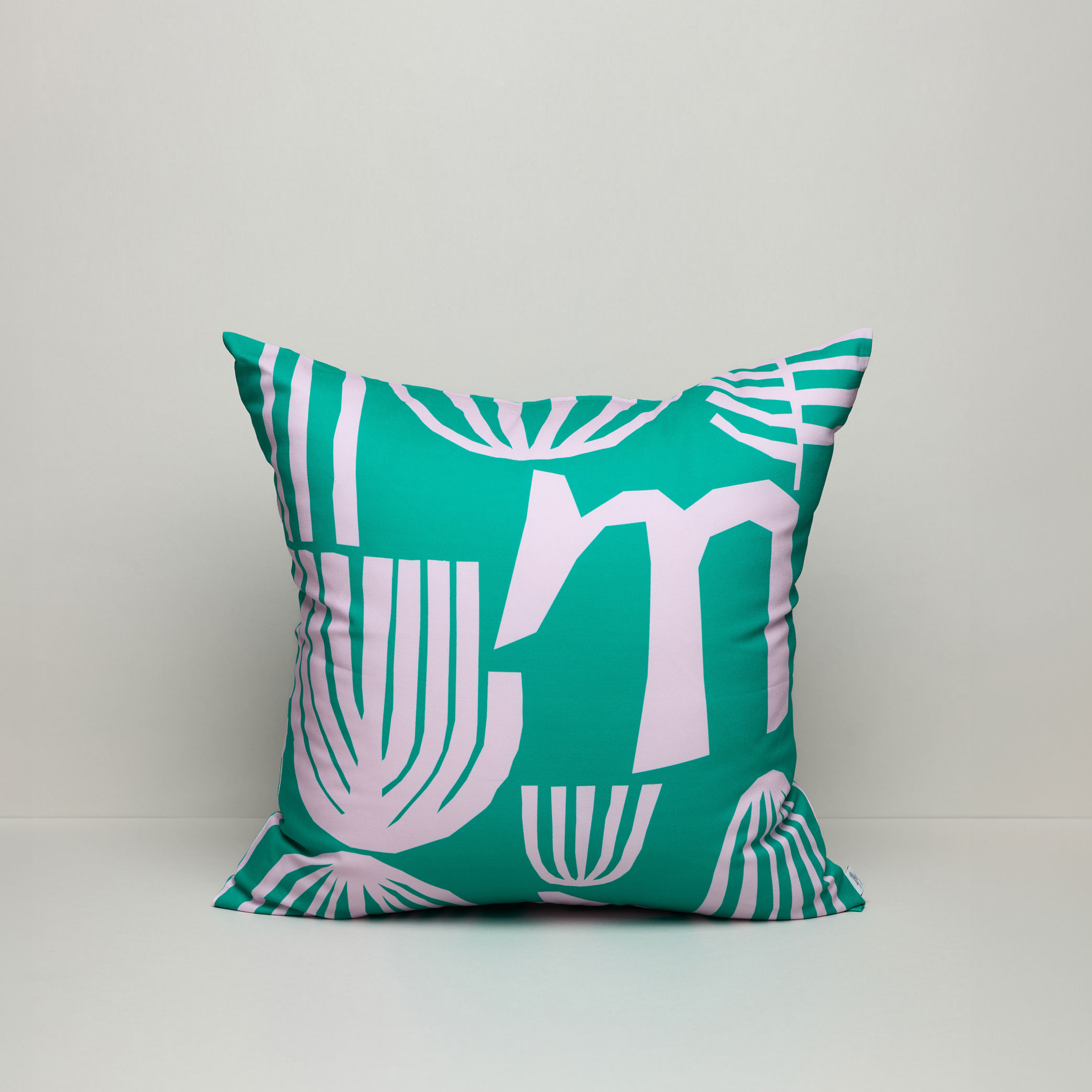 印花抱枕套 / 米克斯綠