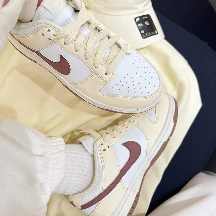 NIKE DUNK LOW NEXT NATURE 奶油櫻桃紅 焦糖底 女鞋 DD1873-103