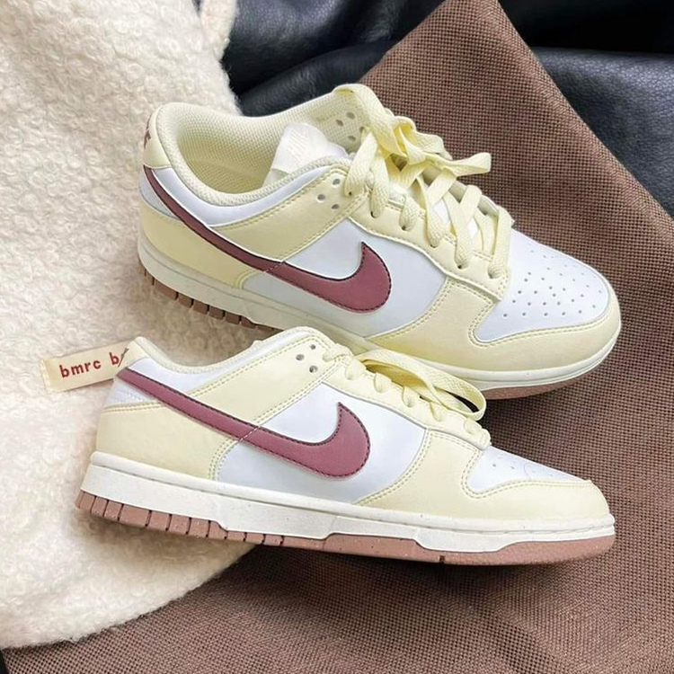 NIKE DUNK LOW NEXT NATURE 奶油櫻桃紅 焦糖底 女鞋 DD1873-103