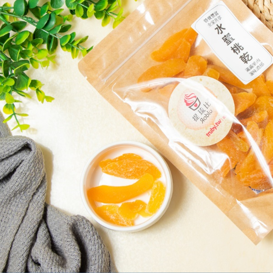 拉拉山水蜜桃乾｜Dried Peaches