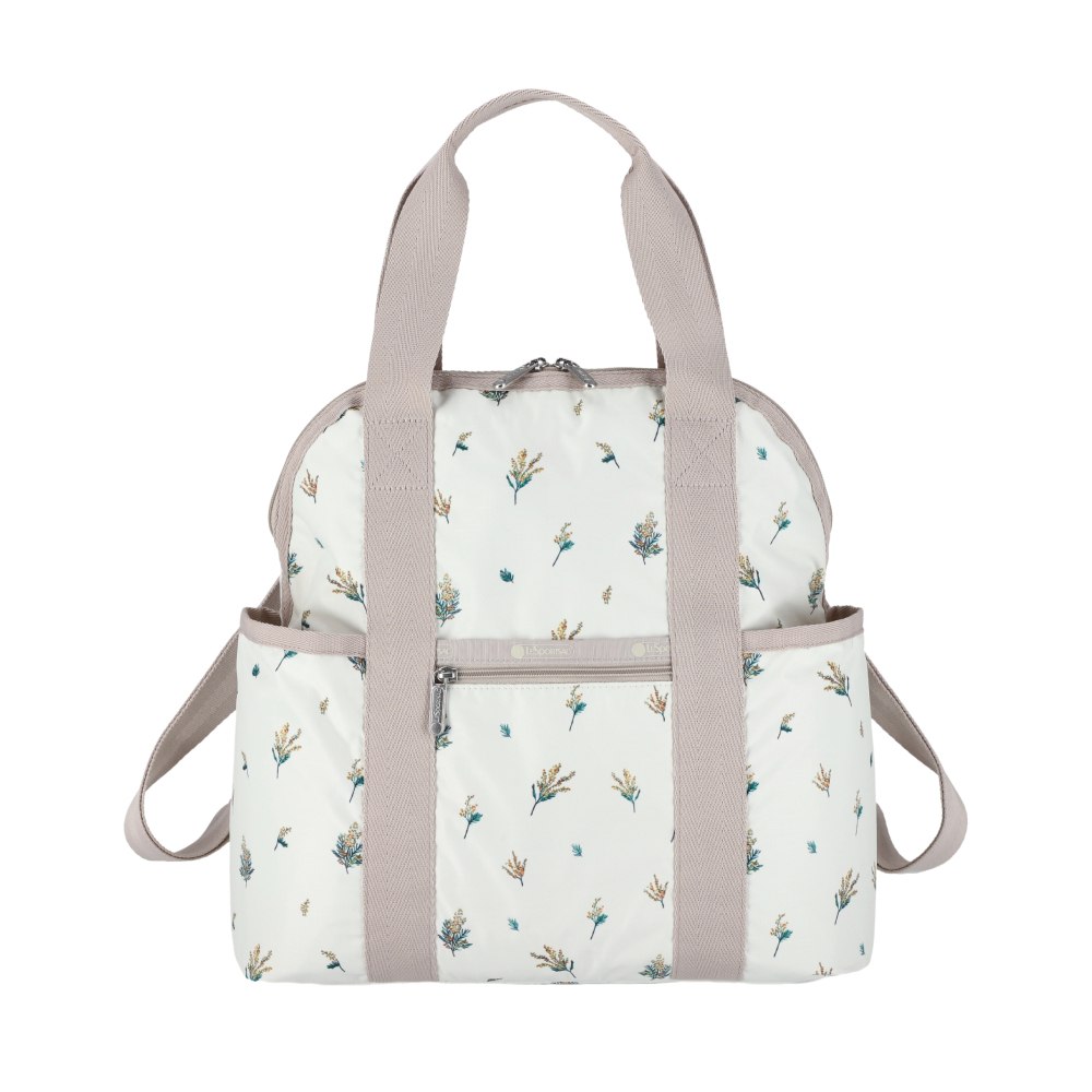 LeSportsac - DOUBLE TROUBLE BACKPACK 兩用後背包 - 普羅旺斯春光
