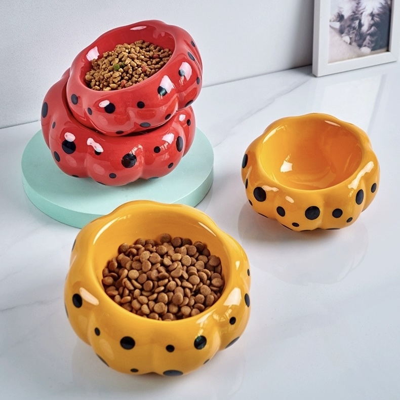 HOCC陶瓷碗 南瓜宠物碗