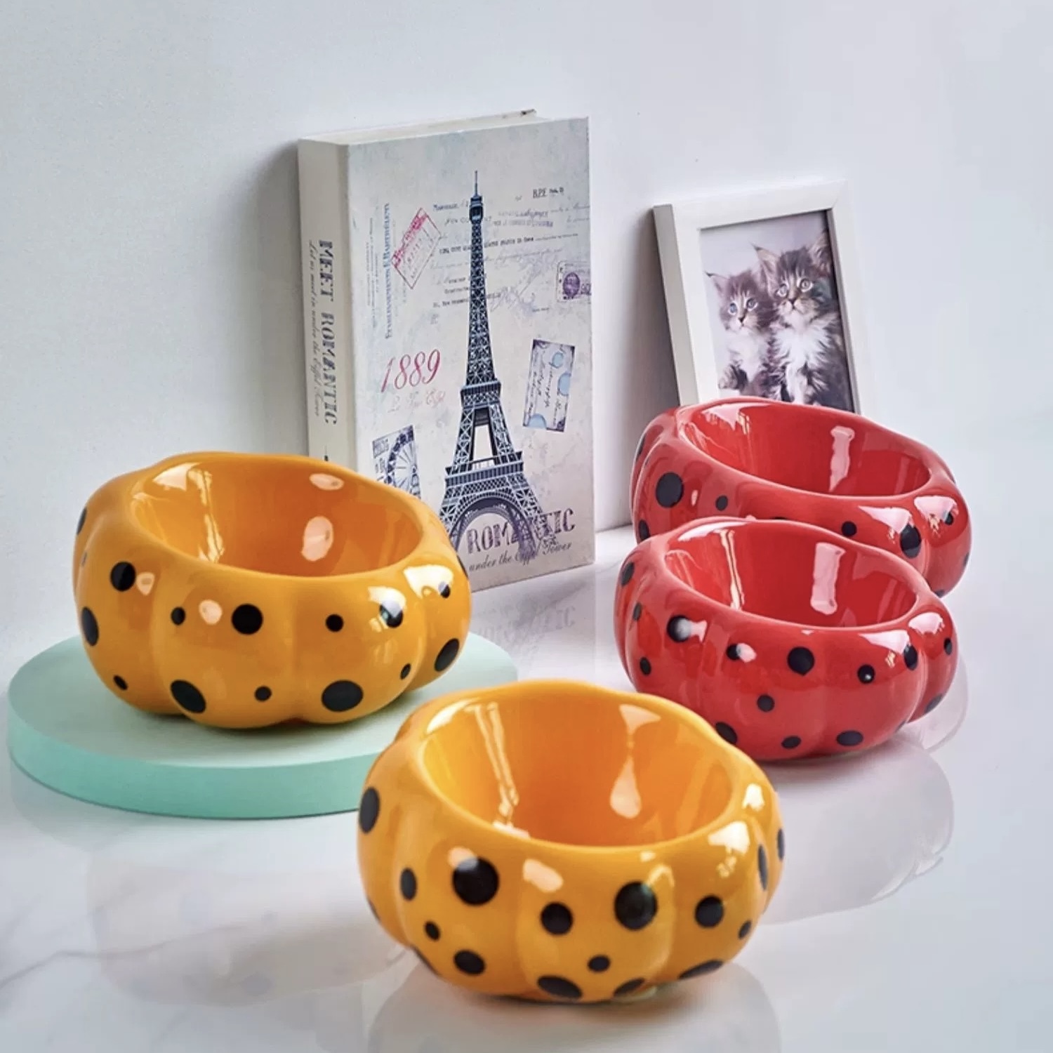 HOCC陶瓷碗 南瓜宠物碗