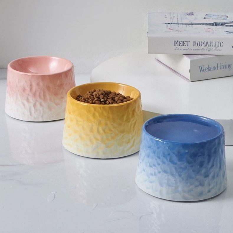 HOCC陶瓷碗 渐变树纹平口碗