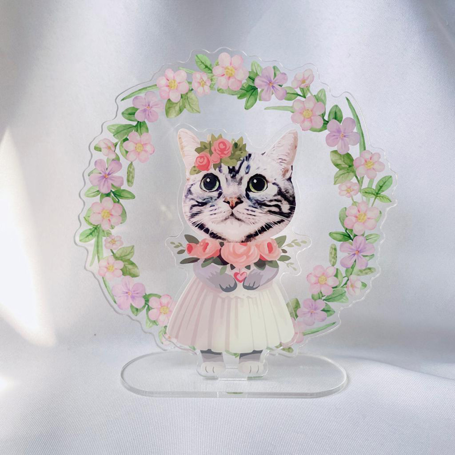 寵物亞加力膠立牌-婚禮主題訂製