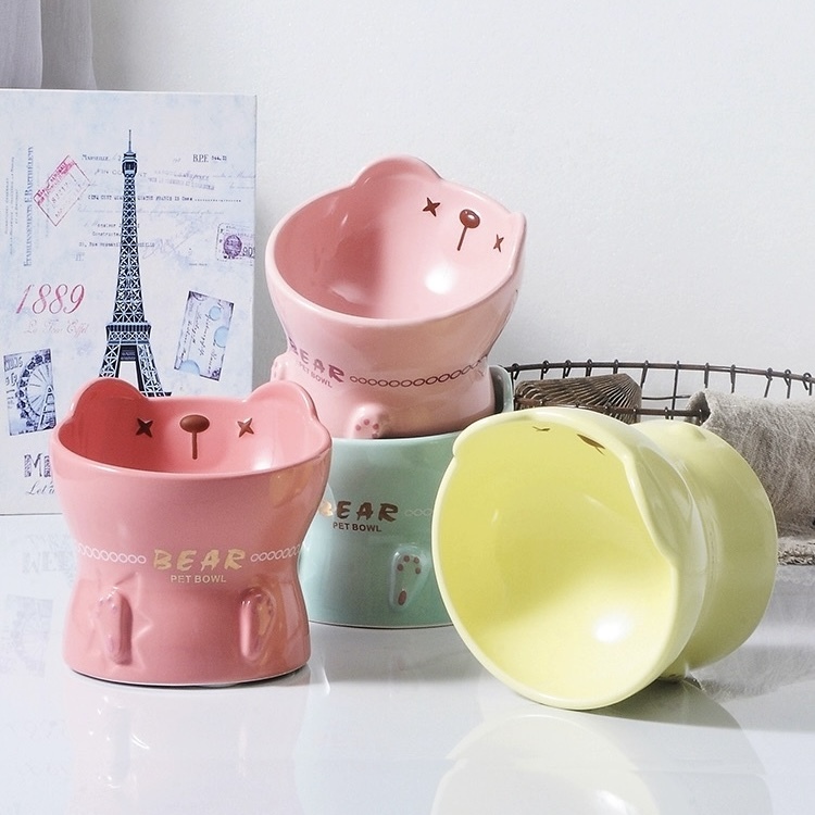 HOCC陶瓷碗 笨笨熊餐碗