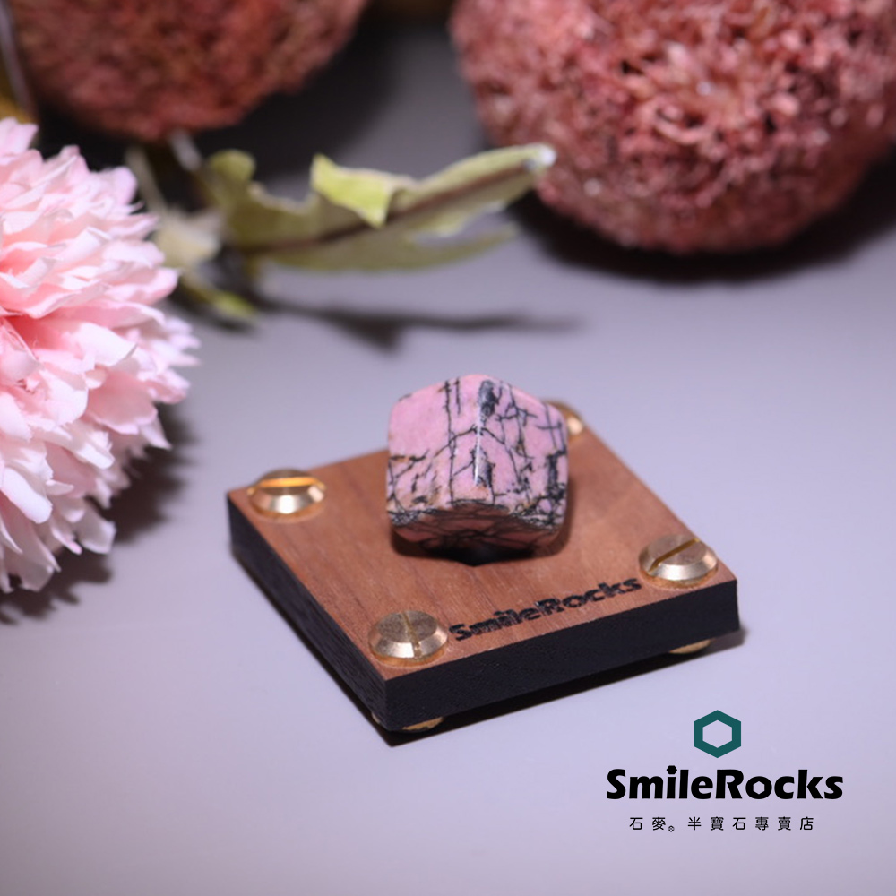 【石麥SmileRocks】玫瑰石小方塊