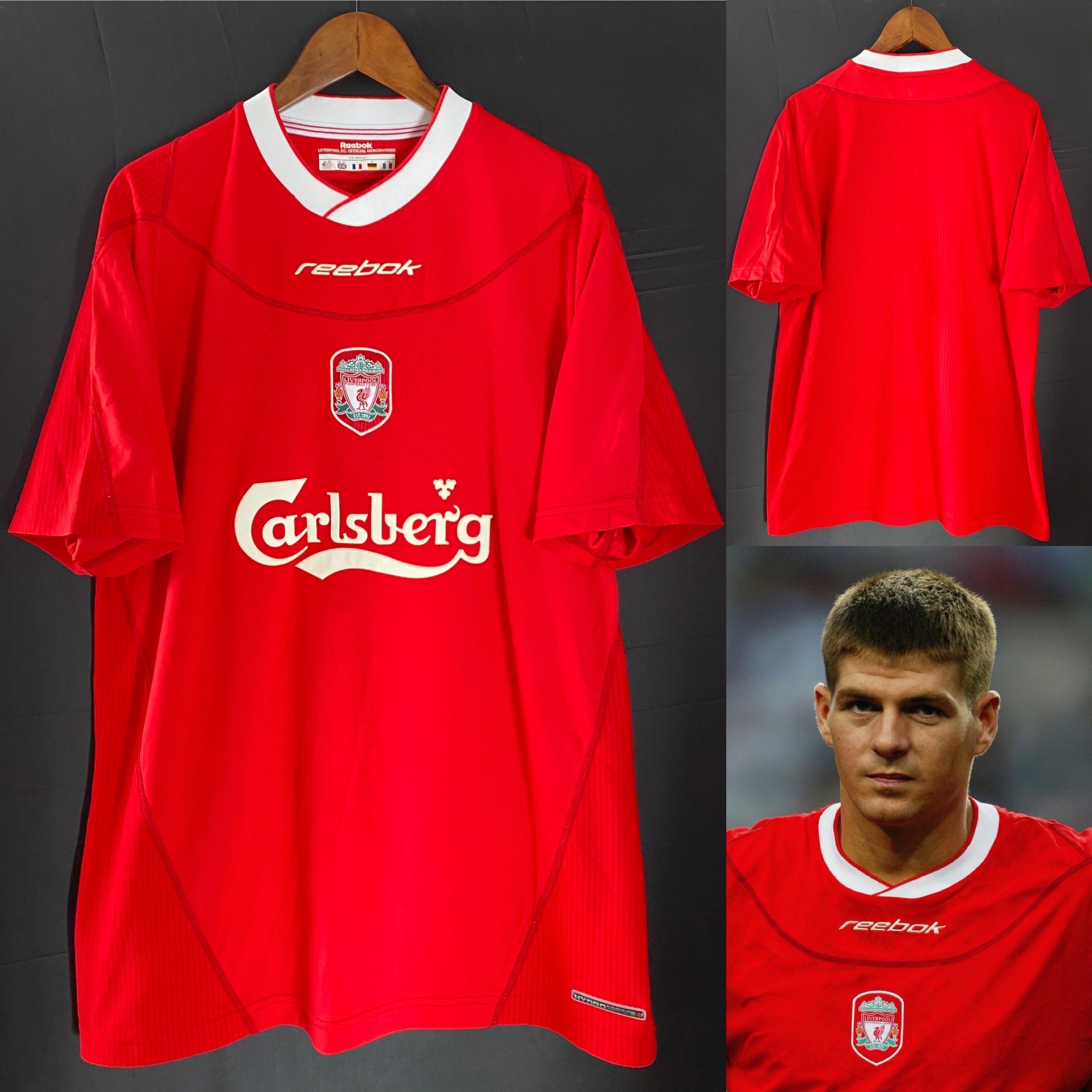Liverpool 2002-2003 Reebok Home official sh