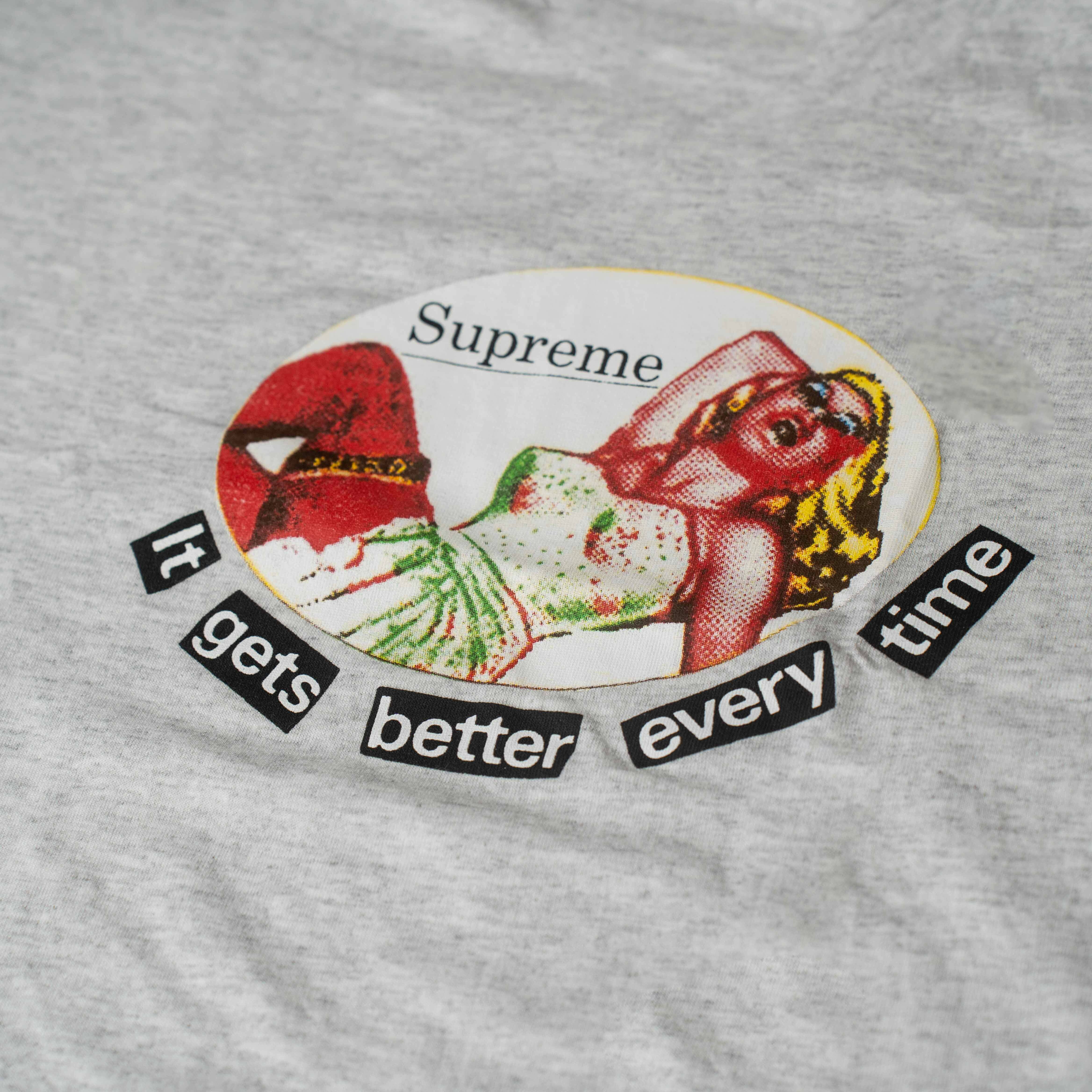 2019SS SUPREME It Gets Better Every Time Tee 短T 沙灘女郎 現貨