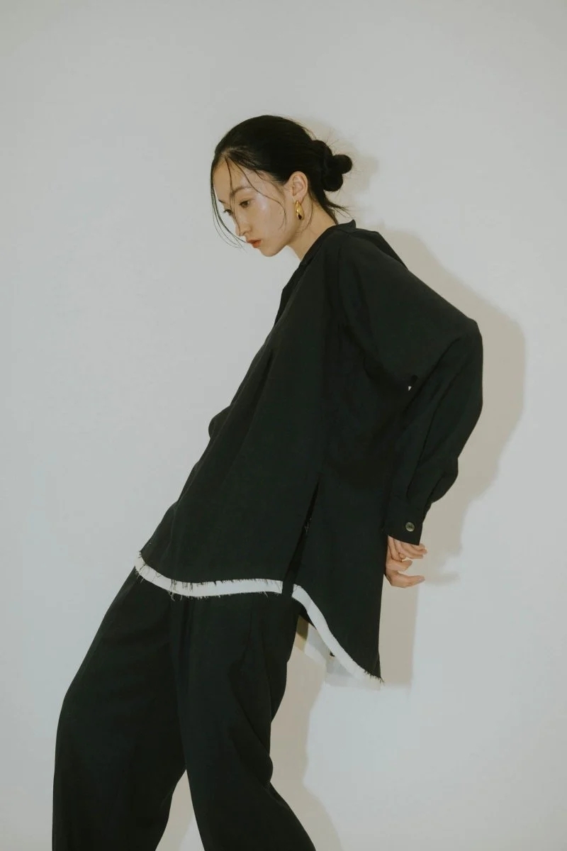 Knuth Marf - row edge over shirt (unisex) / NAVY