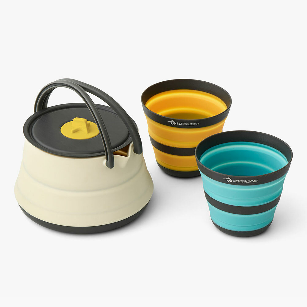 茶壺2 Frontier 輕鋁折疊茶壺2人組-1.1L+雙杯(STSACK025031-122103)