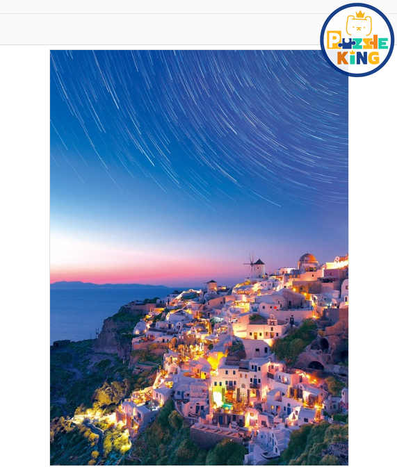 希臘-星空聖托里尼