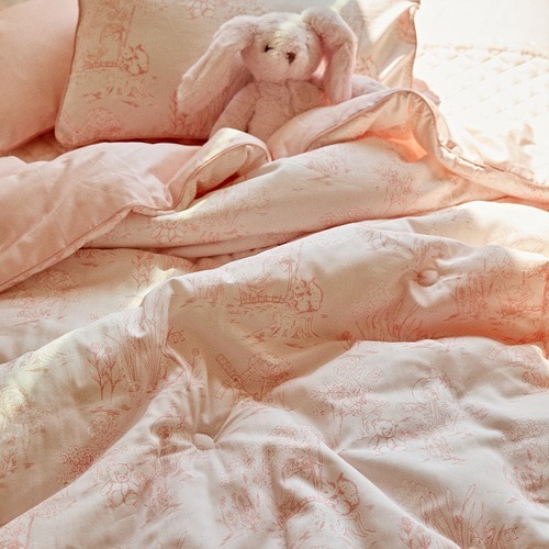 TOILE DE JOUY&愛心兔兔🌺莫代爾法式圖紋四季被