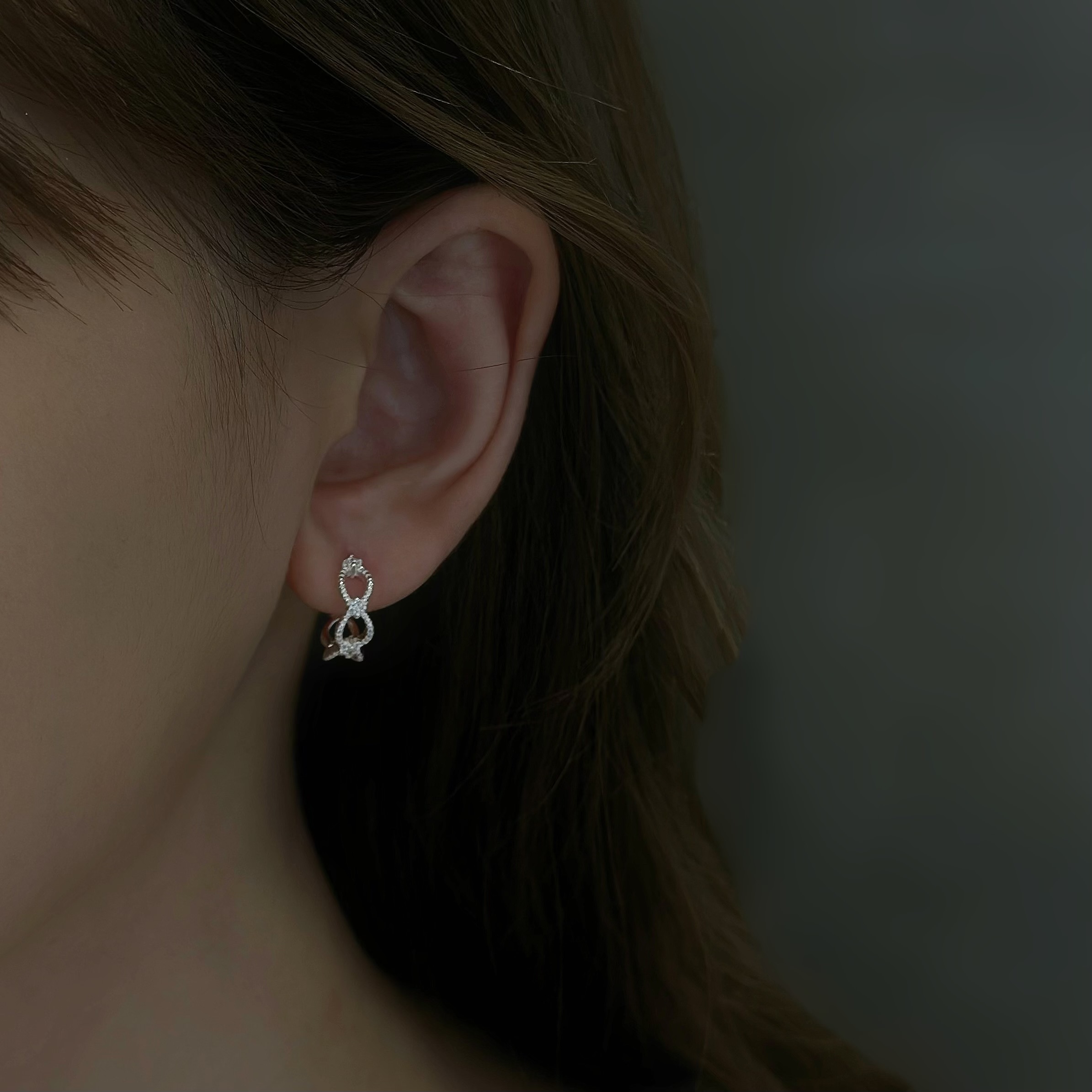 K48花邊鏤空純銀易扣