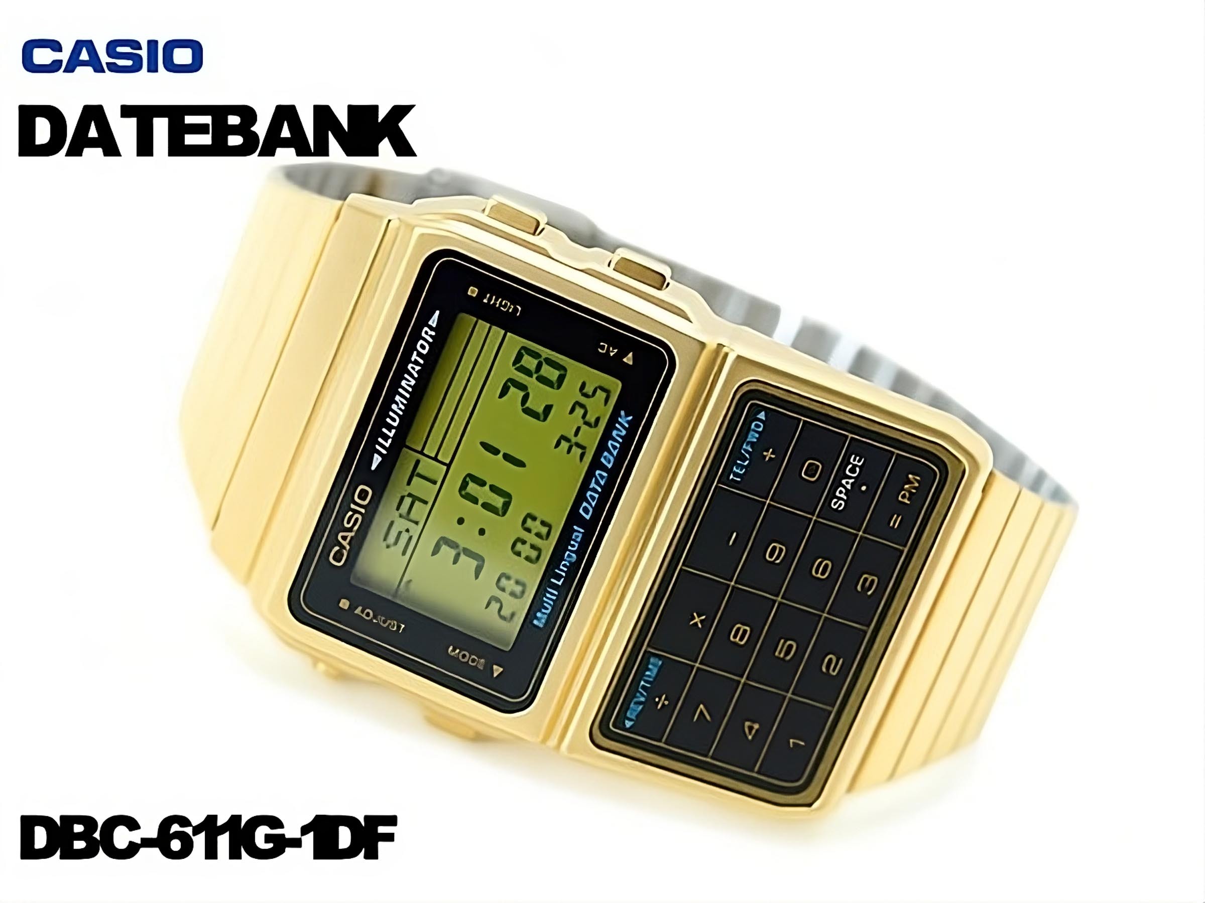 Buy Casio Databank Digital DBC-611G-1 Men / Kids Watch