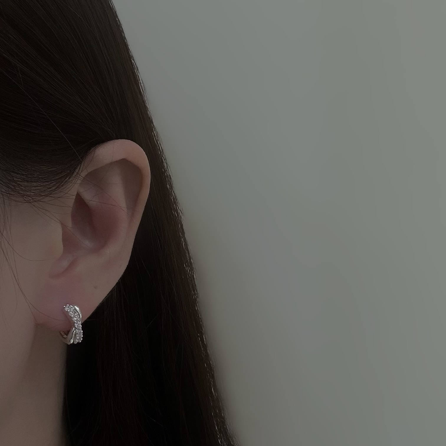 焦點．排鑽交叉純銀易扣