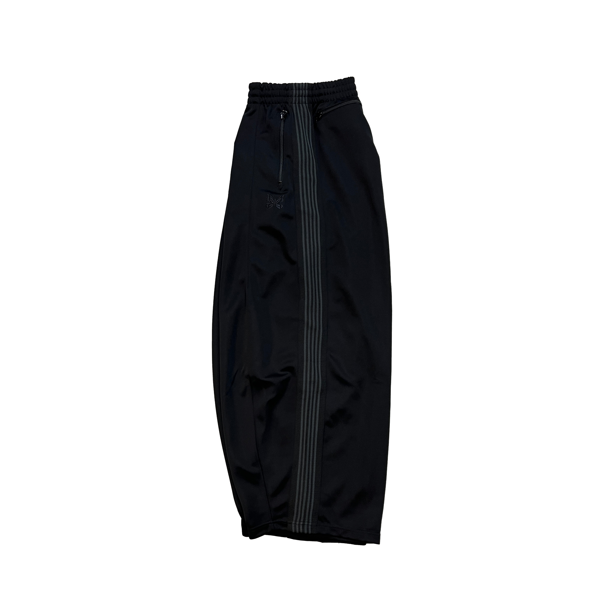 寬管STUDIOUS X NEEDLES <別注> TRACK H.D.PANTS - BLACK