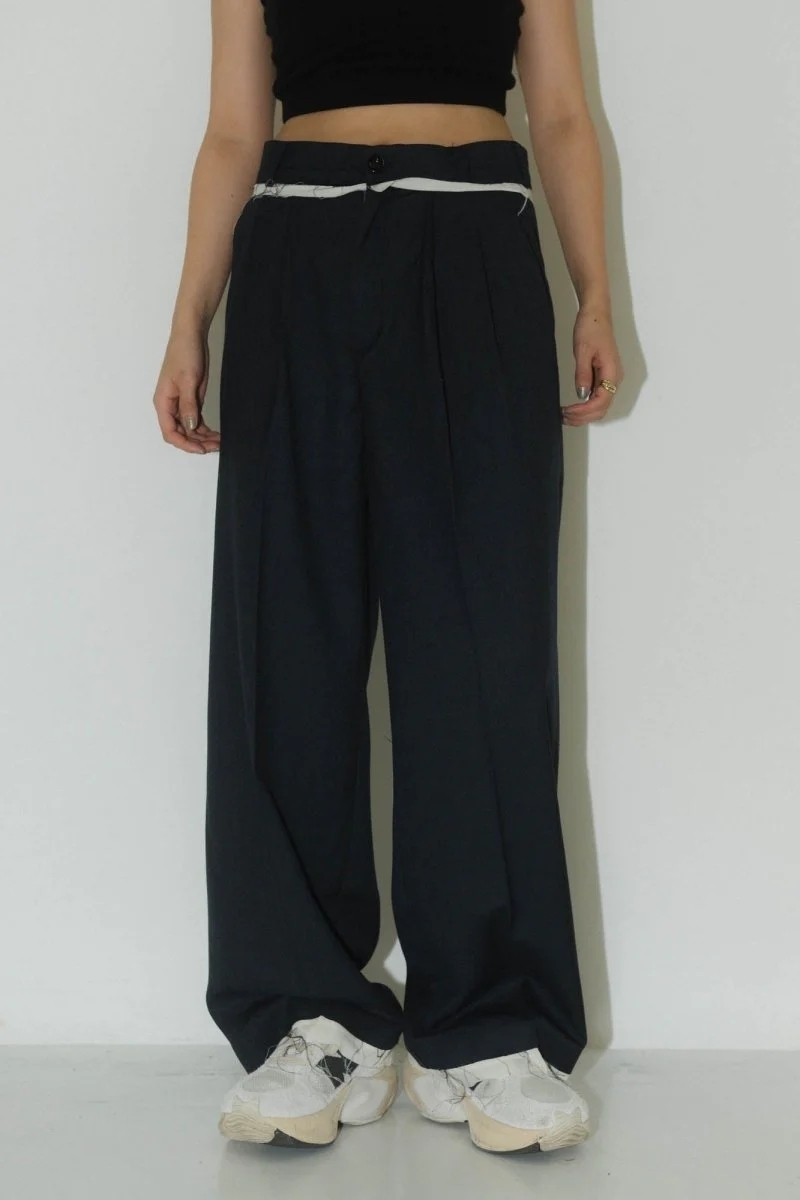 「Knuth Marf」row edge pants(unisex) row edge pants(unisex)/2color | KNUTH MARF
