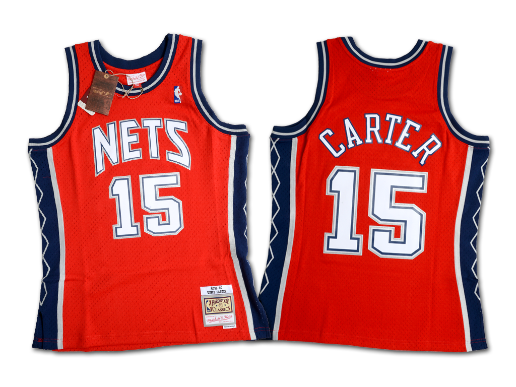Mitchell & Ness 紐澤西籃網隊 Vince Carter 2006-2007 復刻 Swingman 球衣