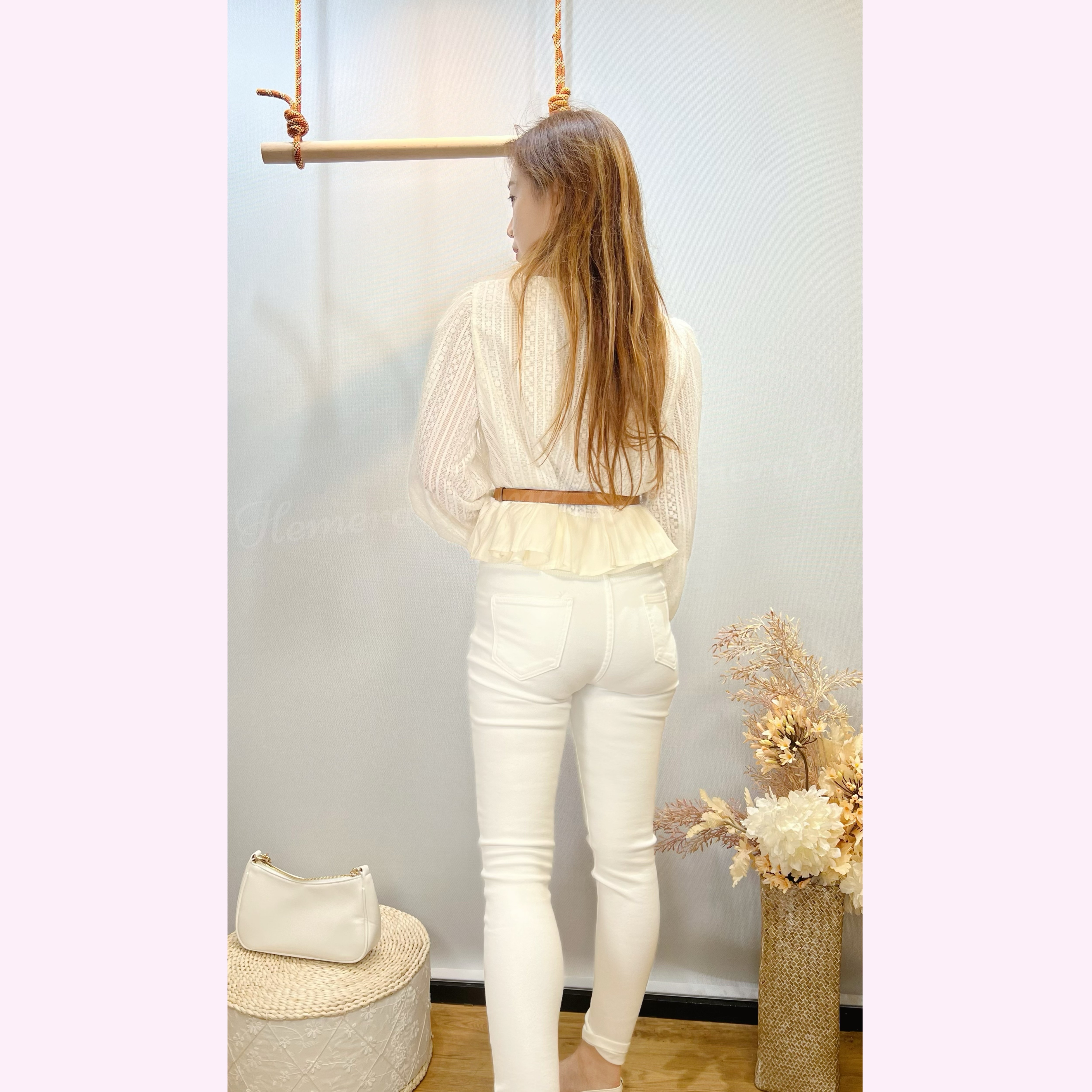 TP24W0352 LACE RUFFLES 泡泡上身