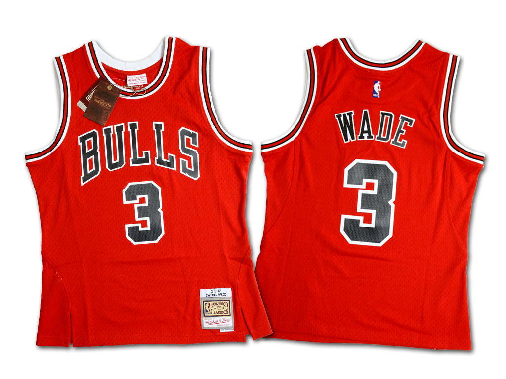 Mitchell & Ness 芝加哥公牛隊 Dwyane Wade 2016-2017 復刻 Swingman 球衣