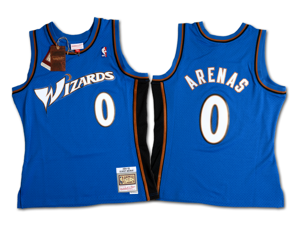 Mitchell & Ness 華盛頓巫師隊 Gilbert Arenas 2004-2005 復刻 Swingman 球衣