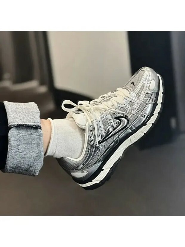 【Luxury】國外代購 NIKE P-6000 黑銀 灰銀 液態金屬 復古 Y2K 男鞋 男女款 CN0149-001
